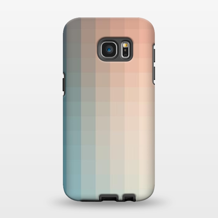 Galaxy S7 EDGE StrongFit Gradient, Turquoise and Pink by amini54