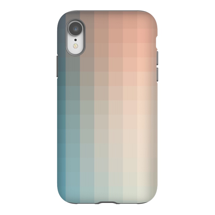 iPhone Xr StrongFit Gradient, Turquoise and Pink by amini54