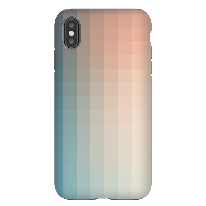 iPhone Xs Max StrongFit Gradient, Turquoise and Pink by amini54