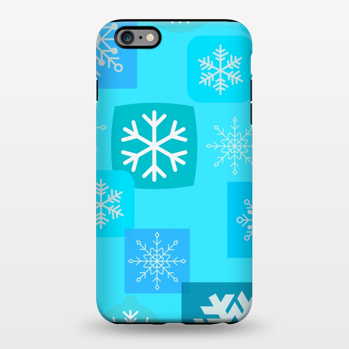 iPhone 6/6s plus StrongFit BLUE WINTER PATTERN by MALLIKA