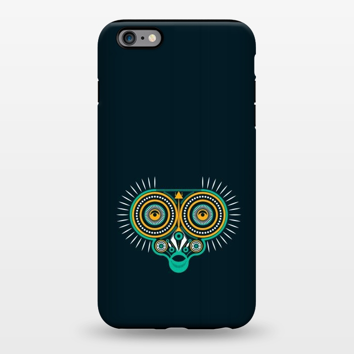 iPhone 6/6s plus StrongFit horned owl tattoo tribal by TMSarts