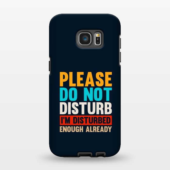 Galaxy S7 EDGE StrongFit please do not disturb by TMSarts