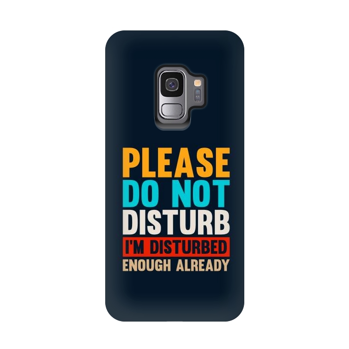 Galaxy S9 StrongFit please do not disturb by TMSarts