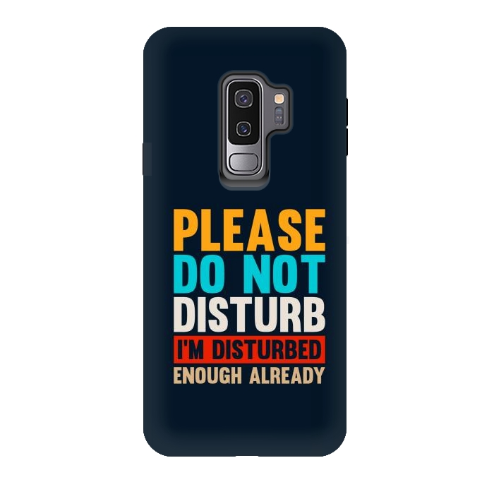 Galaxy S9 plus StrongFit please do not disturb by TMSarts