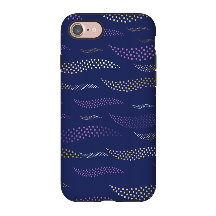 iPhone 7 StrongFit Waves / Tiger (stylized pattern) by Bledi