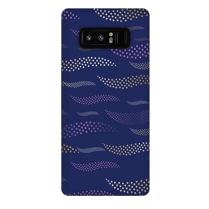 Galaxy Note 8 StrongFit Waves / Tiger (stylized pattern) by Bledi