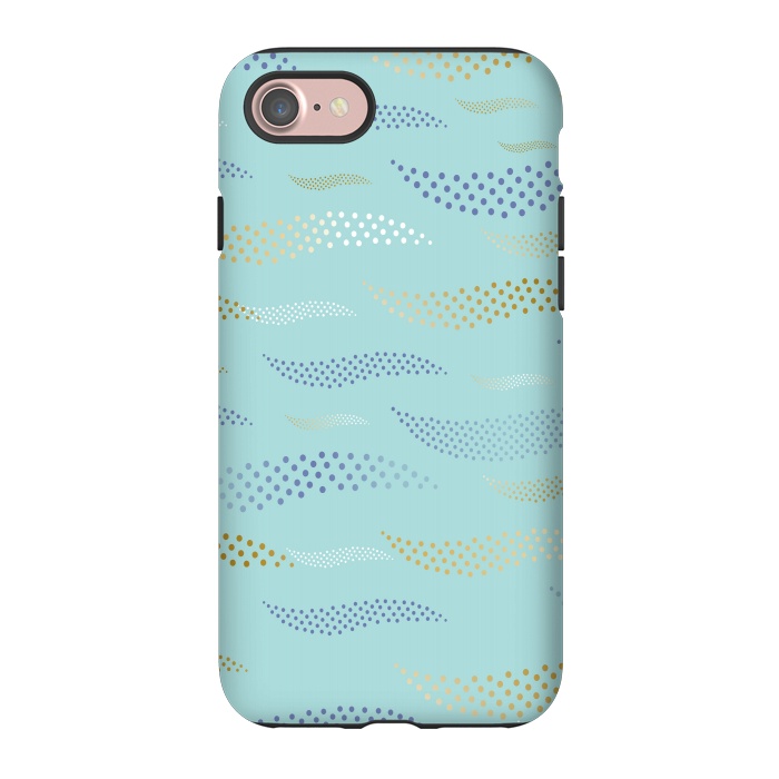 iPhone 7 StrongFit Waves / Tiger (stylized pattern) 2 by Bledi