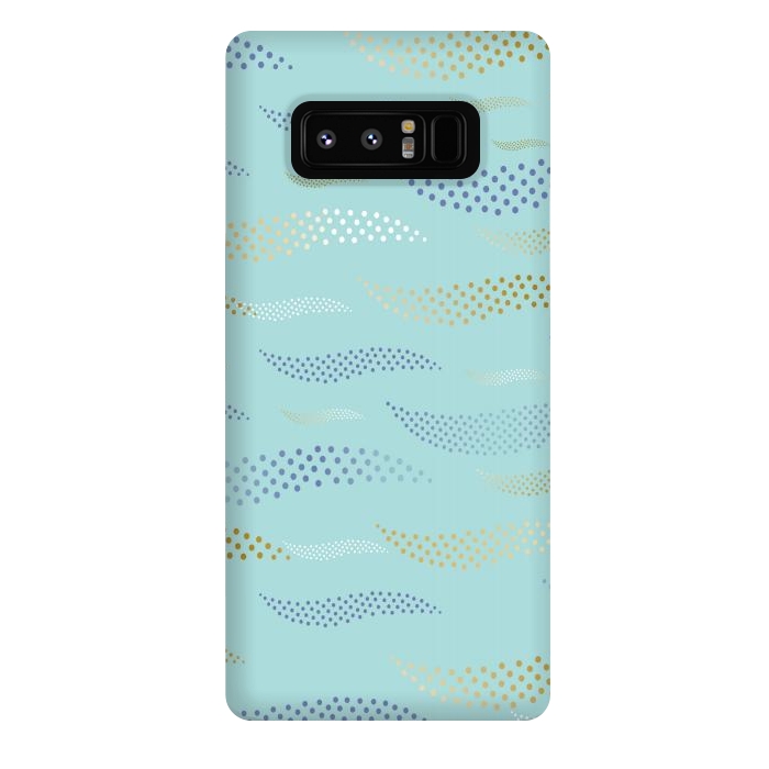 Galaxy Note 8 StrongFit Waves / Tiger (stylized pattern) 2 by Bledi