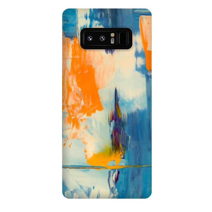 Galaxy Note 8 StrongFit Abstract Patches by Creativeaxle