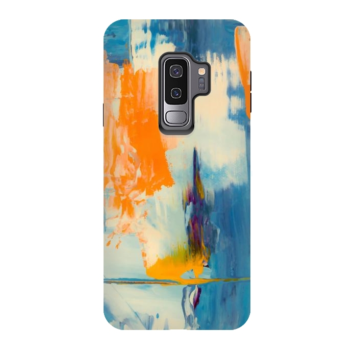 Galaxy S9 plus StrongFit Abstract Patches by Creativeaxle