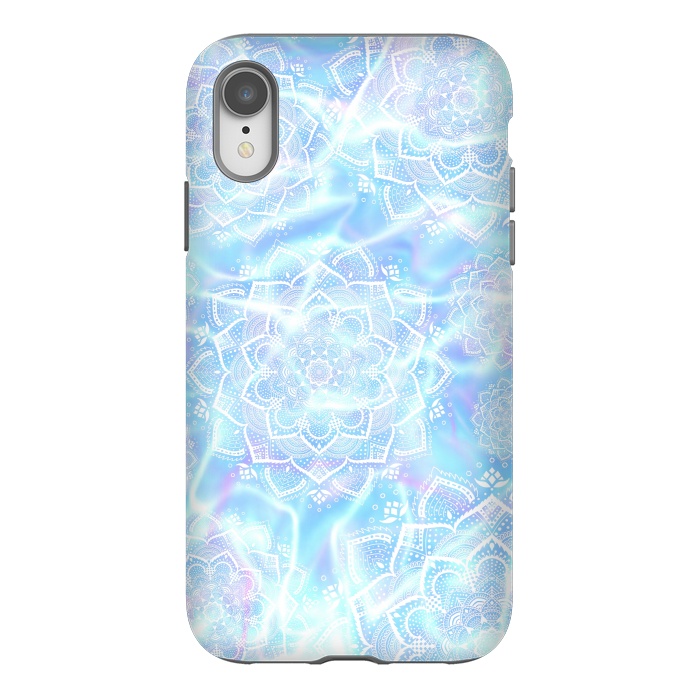 iPhone Xr StrongFit Skyblue mandala by Jms