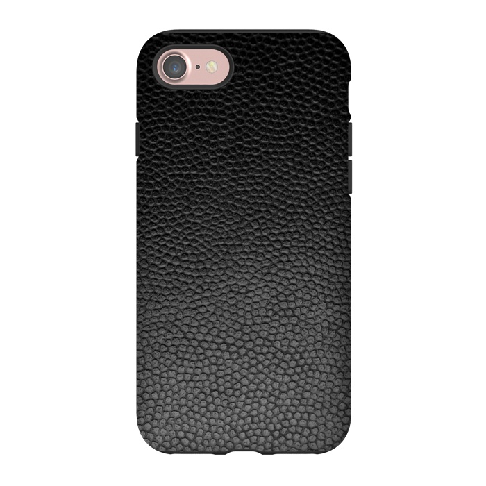 iPhone 7 StrongFit BLACK LEATHER by MALLIKA