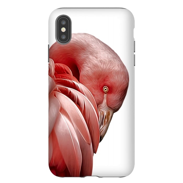 iPhone Xs Max StrongFit Flamingo Profile by Alemi