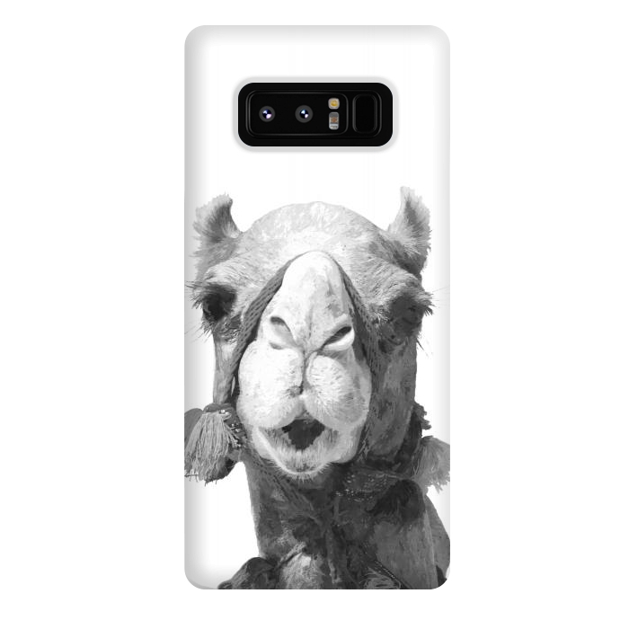 Galaxy Note 8 StrongFit Black and White Camel by Alemi