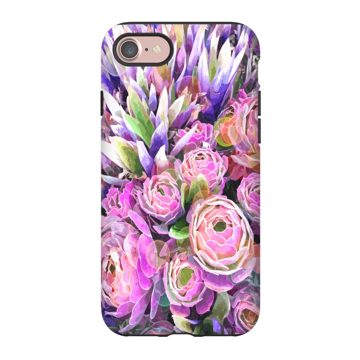 iPhone 7 StrongFit Colorful Cactus by Alemi