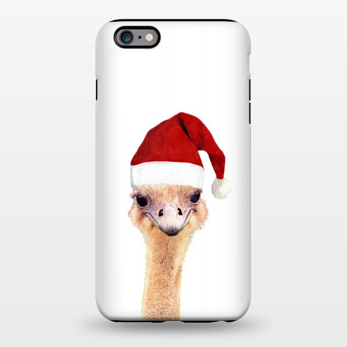 iPhone 6/6s plus StrongFit Ostrich Christmas by Alemi