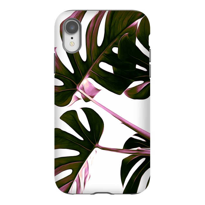 iPhone Xr StrongFit Monstera Illustration by Alemi