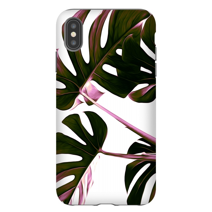 iPhone Xs Max StrongFit Monstera Illustration by Alemi
