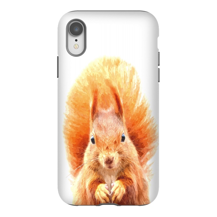 iPhone Xr StrongFit Squirrel by Alemi