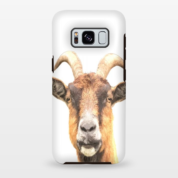 Galaxy S8 plus StrongFit Goat Portrait by Alemi