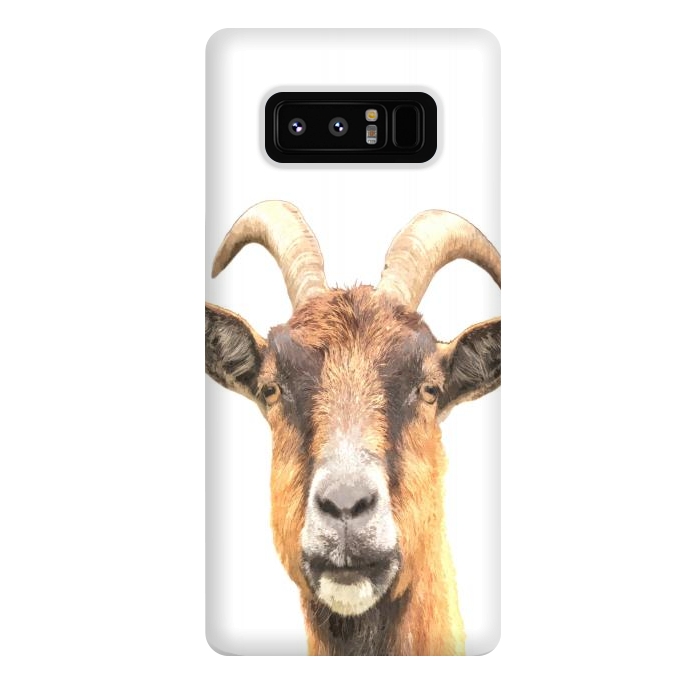 Galaxy Note 8 StrongFit Goat Portrait by Alemi