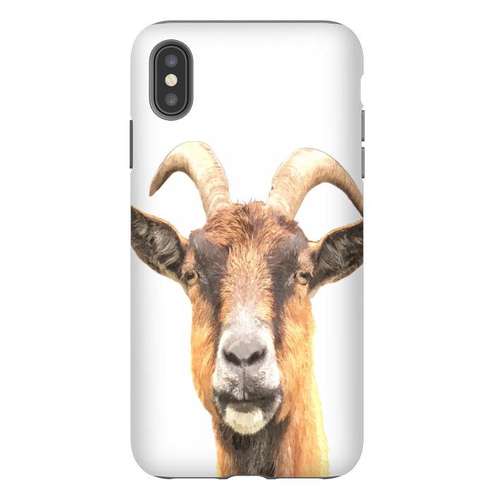 iPhone Xs Max StrongFit Goat Portrait by Alemi