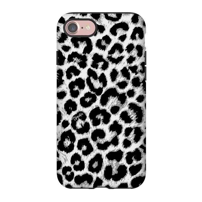 iPhone 7 StrongFit ReAL LeOparD B&W by ''CVogiatzi.