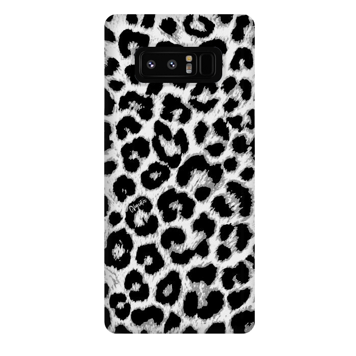 Galaxy Note 8 StrongFit ReAL LeOparD B&W by ''CVogiatzi.