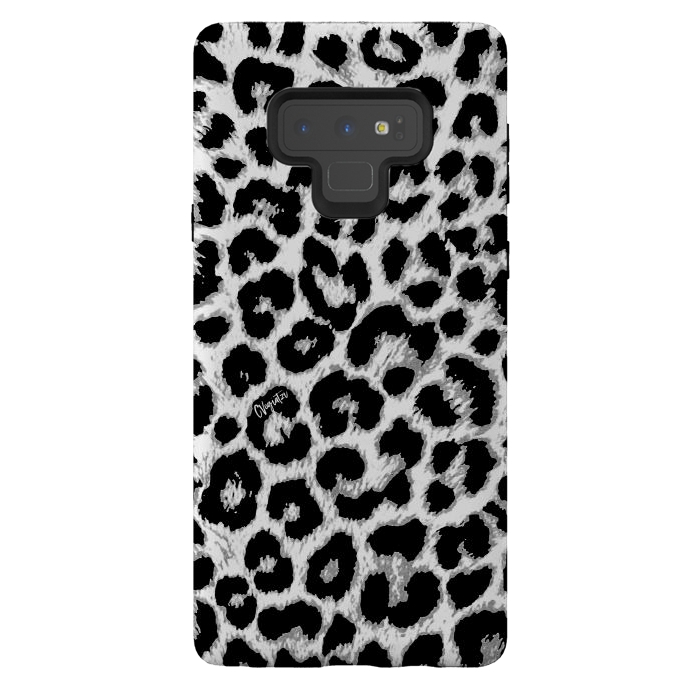Galaxy Note 9 StrongFit ReAL LeOparD B&W by ''CVogiatzi.