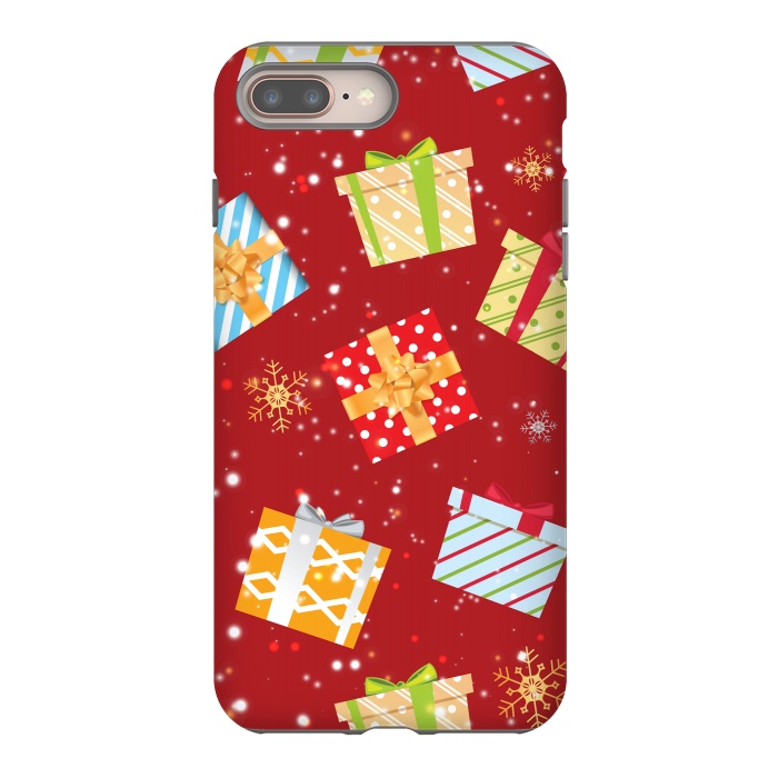 iPhone 7 plus StrongFit Christmas gifts pattern by Bledi