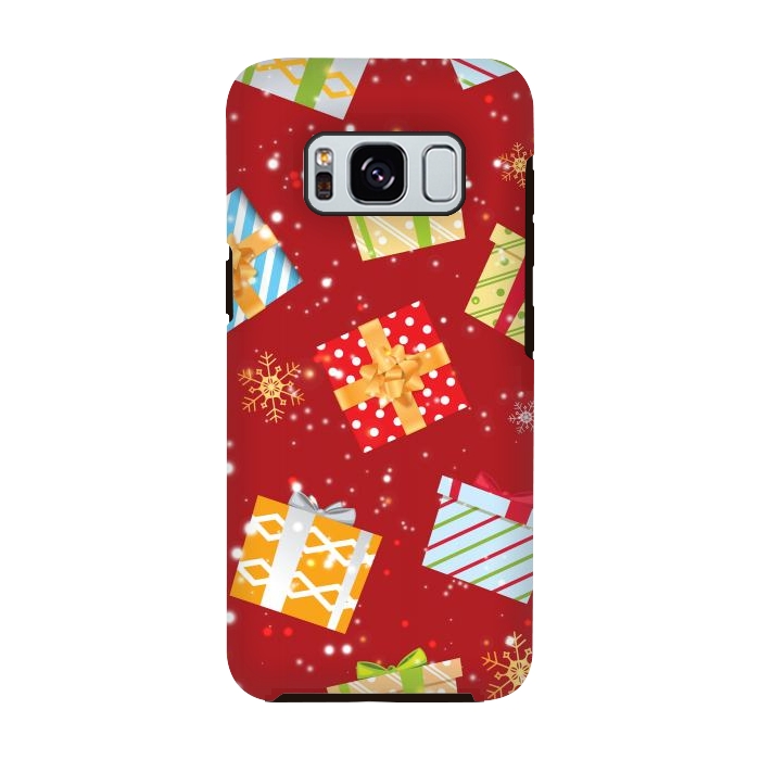 Galaxy S8 StrongFit Christmas gifts pattern by Bledi