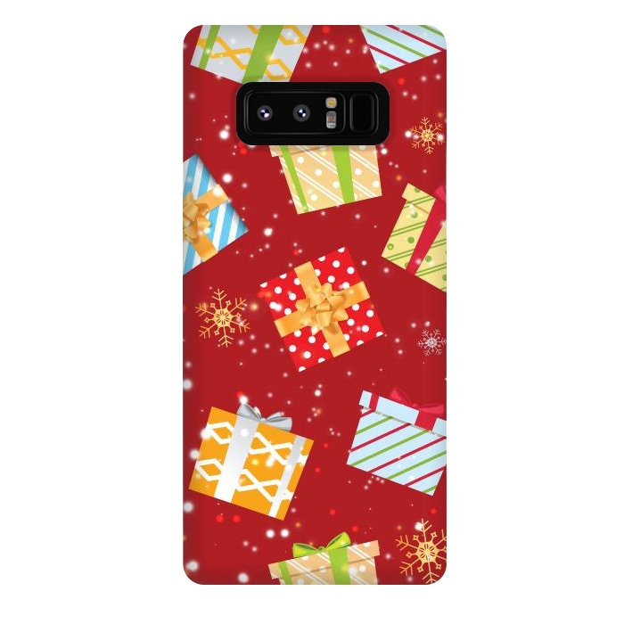 Galaxy Note 8 StrongFit Christmas gifts pattern by Bledi