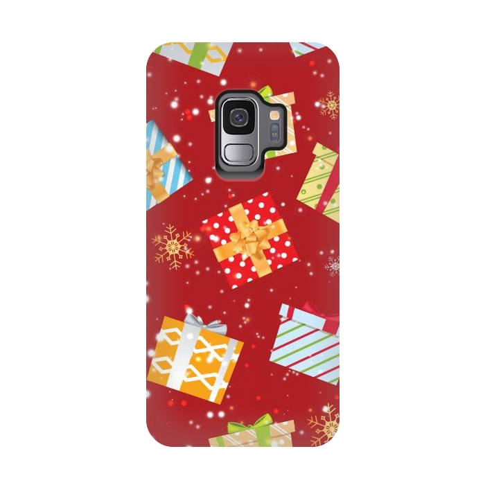 Galaxy S9 StrongFit Christmas gifts pattern by Bledi