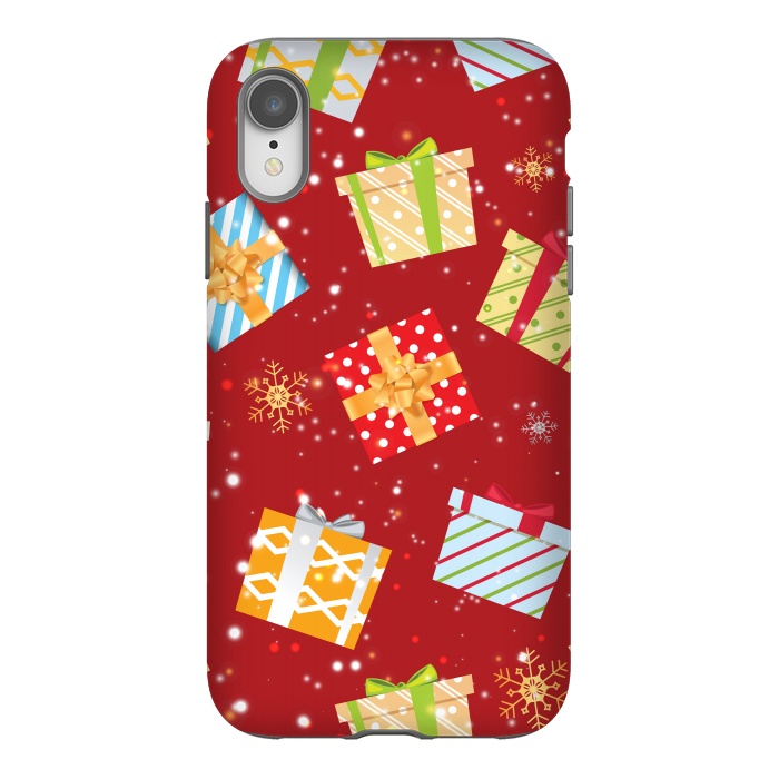 iPhone Xr StrongFit Christmas gifts pattern by Bledi