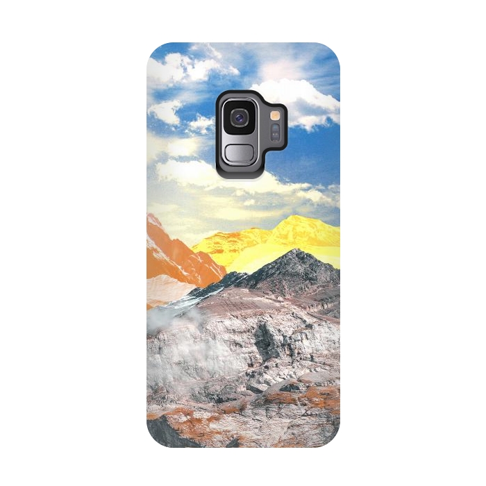 Galaxy S9 StrongFit Mountains (photo montage) by Bledi