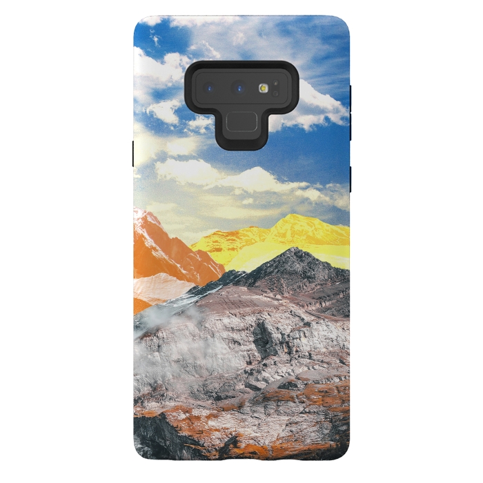 Galaxy Note 9 StrongFit Mountains (photo montage) by Bledi