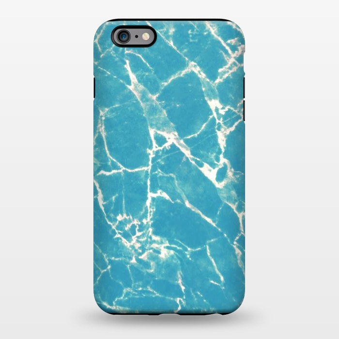 iPhone 6/6s plus StrongFit Bright blue marble by Oana 