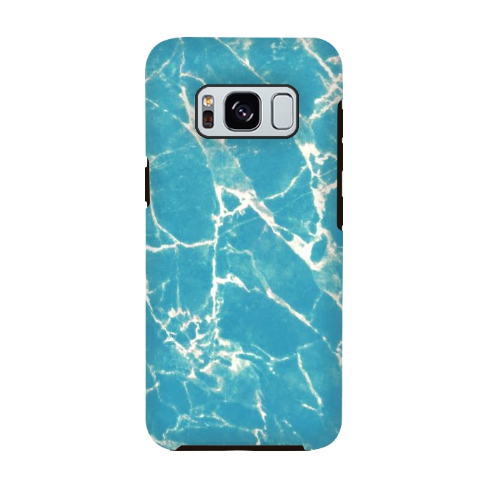 Galaxy S8 StrongFit Bright blue marble by Oana 