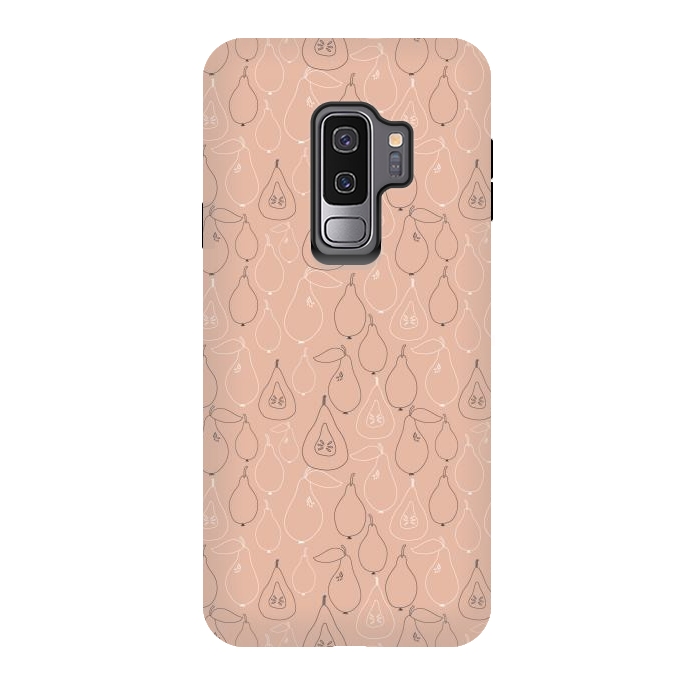 Galaxy S9 plus StrongFit Pear Drops by Edith May