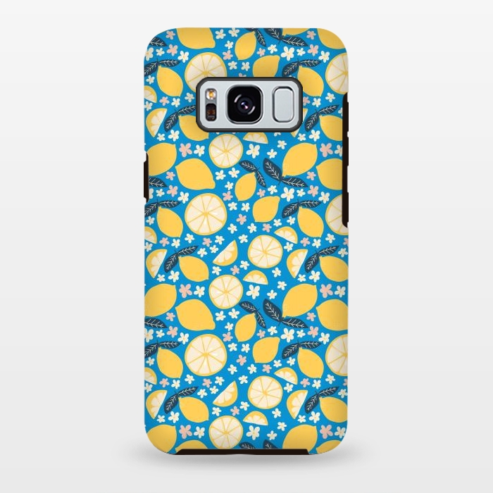 Galaxy S8 plus StrongFit Summer Lemons by Edith May