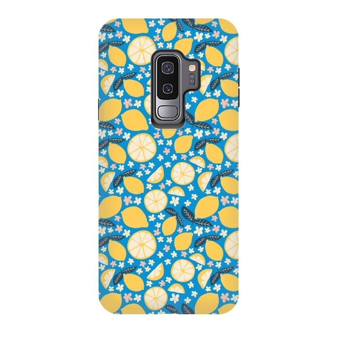 Galaxy S9 plus StrongFit Summer Lemons by Edith May