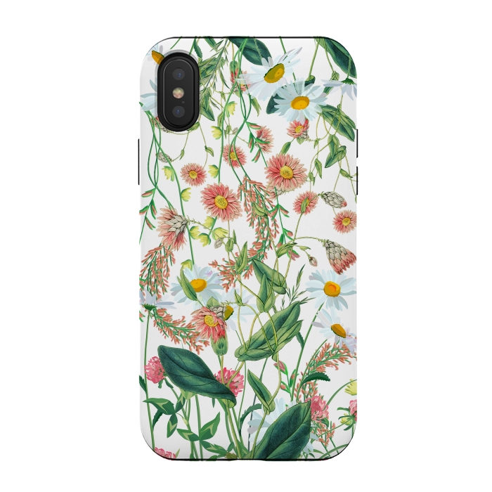 iPhone Xs / X StrongFit Wild flowers meadow by Oana 
