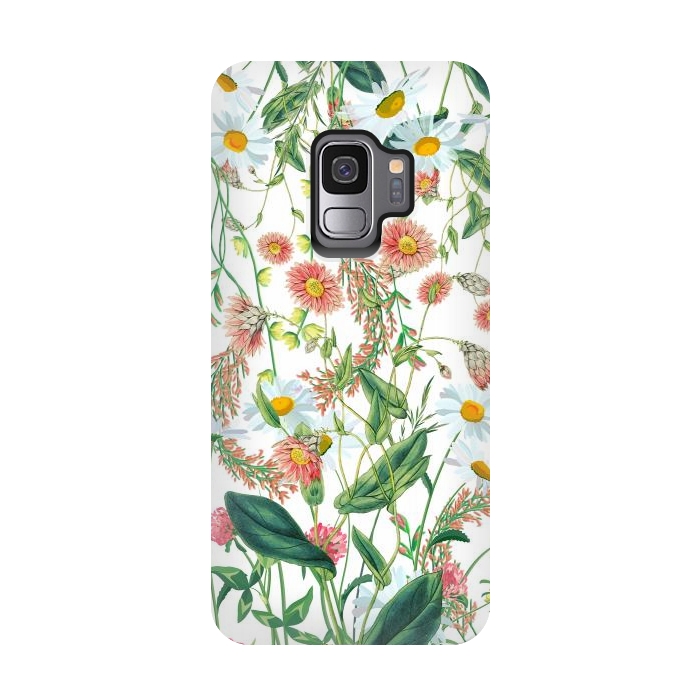 Galaxy S9 StrongFit Wild flowers meadow by Oana 