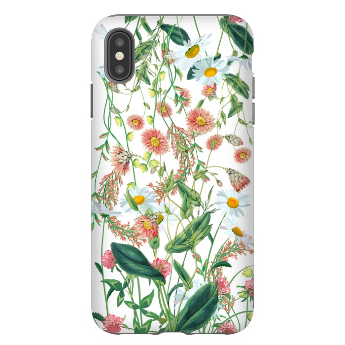 iPhone Xs Max StrongFit Wild flowers meadow by Oana 