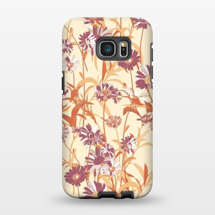 Galaxy S7 EDGE StrongFit Bright wild flowers meadow by Oana 