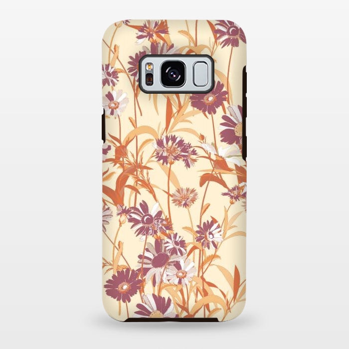 Galaxy S8 plus StrongFit Bright wild flowers meadow by Oana 