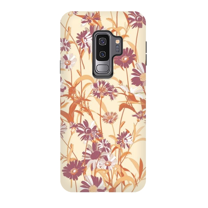 Galaxy S9 plus StrongFit Bright wild flowers meadow by Oana 