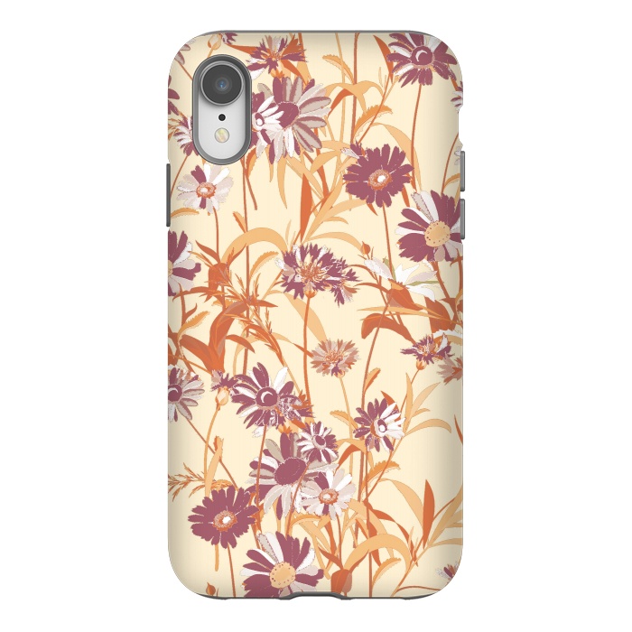 iPhone Xr StrongFit Bright wild flowers meadow by Oana 