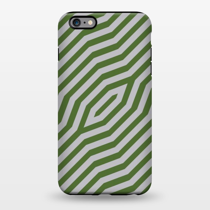 iPhone 6/6s plus StrongFit Symmetric diagonal stripes background by Bledi