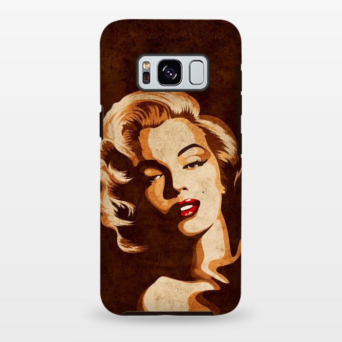 Galaxy S8 plus StrongFit Marilyn Portrait Vintage Beauty by BluedarkArt